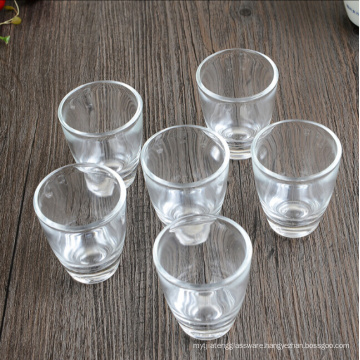 Haonai sublimation shot glass fancy shot glass